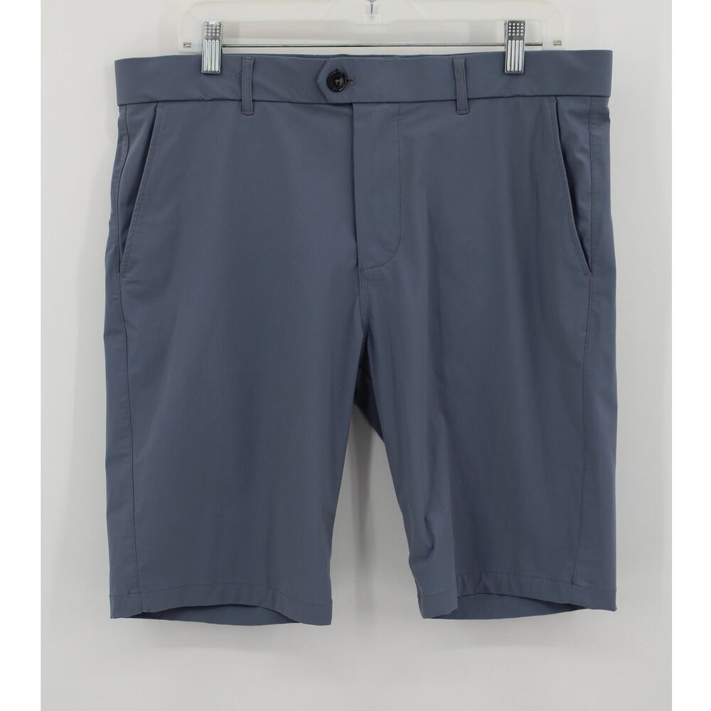 Greyson Montauk Gray Golf Shorts Performance Mens 35 Preppy Athletic